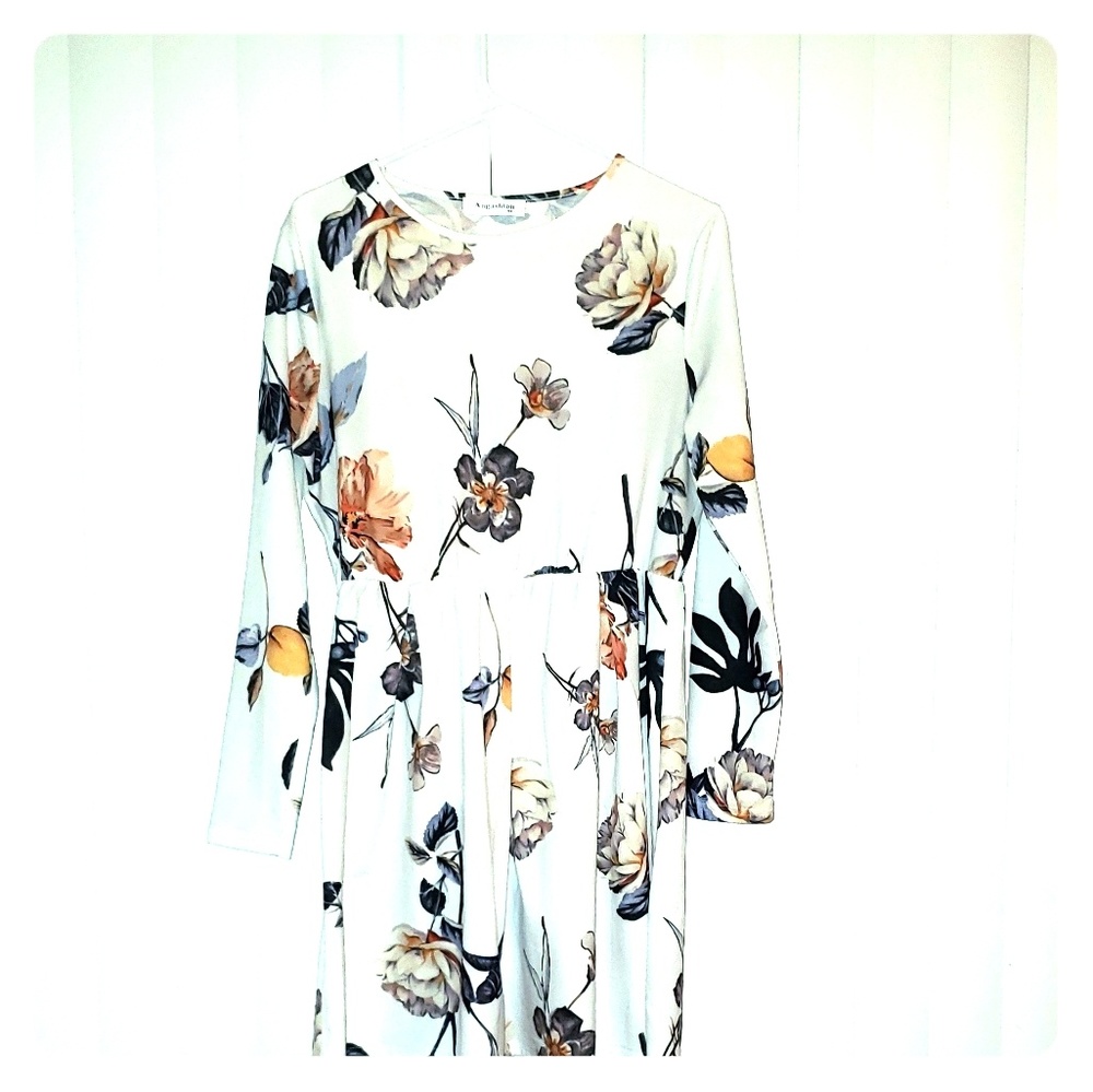 Floral Skater Dress